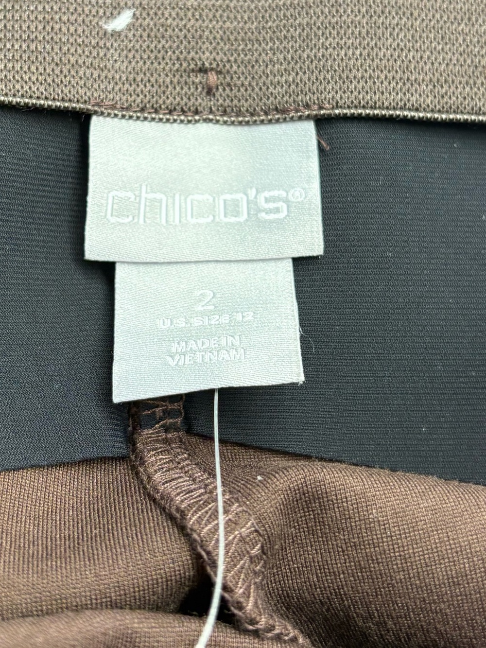 NWT Chico’s So Slimming Juliet Ankle Pants Size 2 Double Espresso Brown - Picture 4 of 7